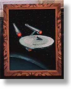 Illustration for article titled The Greatest Velvet Paintings Of Science-Fiction Icons!